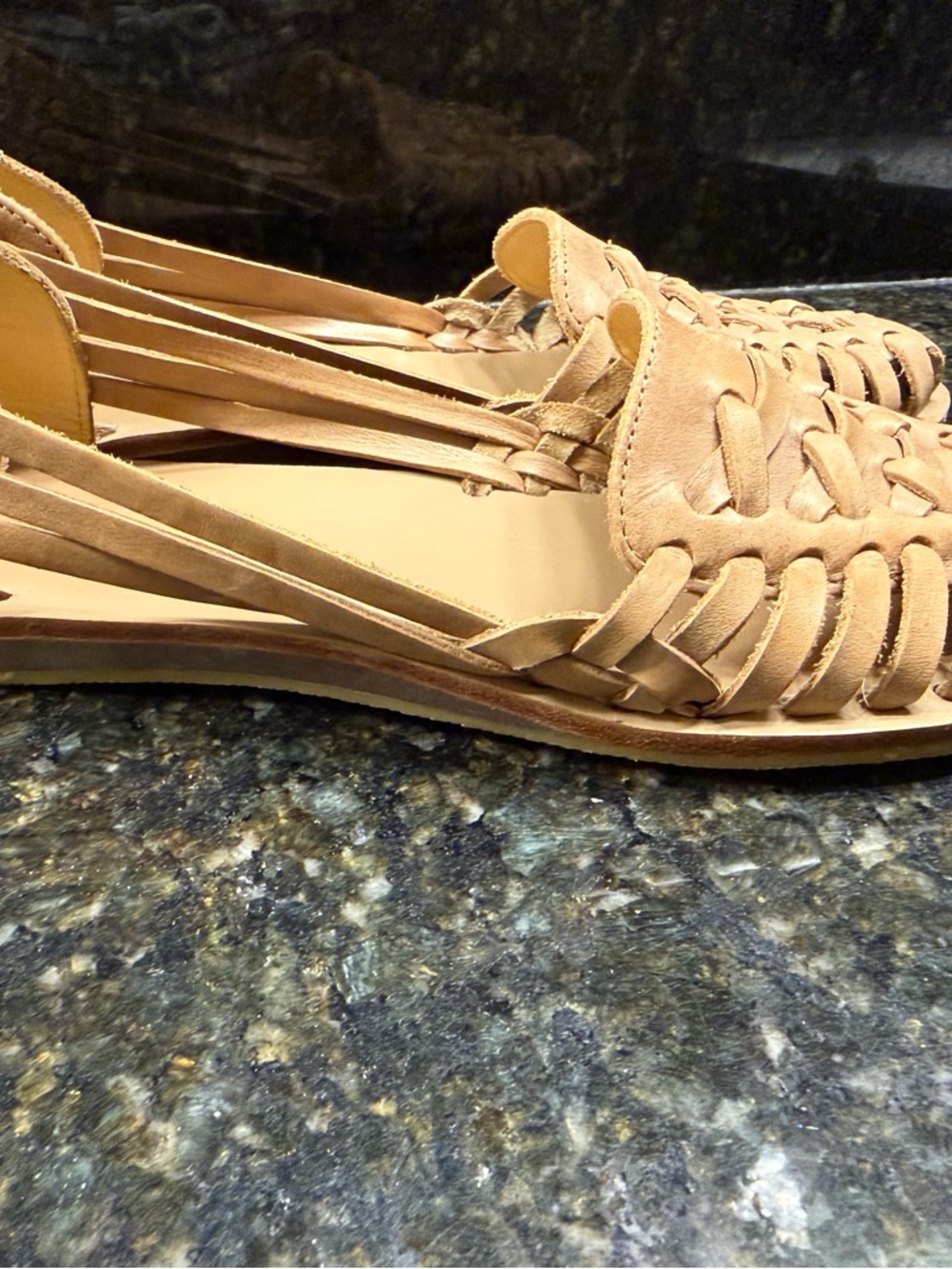 Nisolo Women's Tan Cutout Loafers - Picture 4 of 8